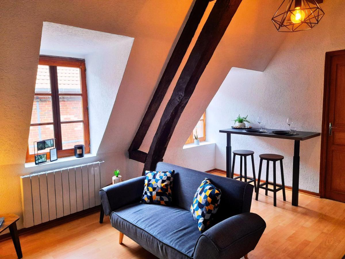L'Authentique - Appartement Cosy En Hyper Centre Beauvais Luaran gambar