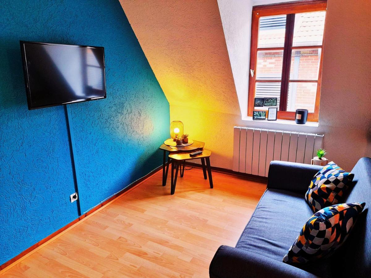 L'Authentique - Appartement Cosy En Hyper Centre Beauvais Luaran gambar