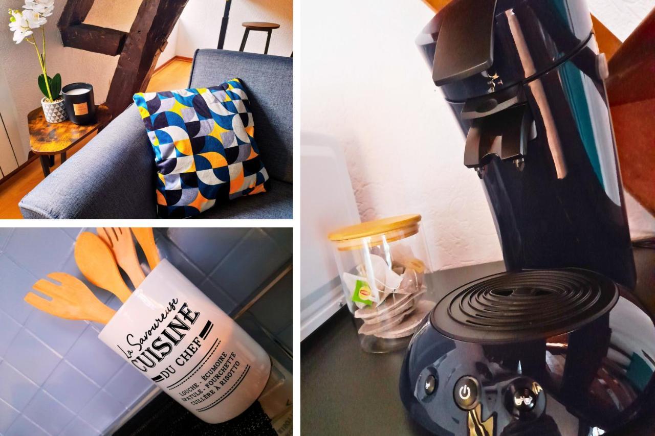 L'Authentique - Appartement Cosy En Hyper Centre Beauvais Luaran gambar